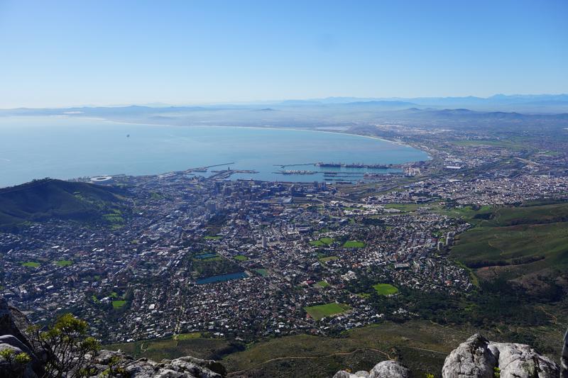 View from table mountain